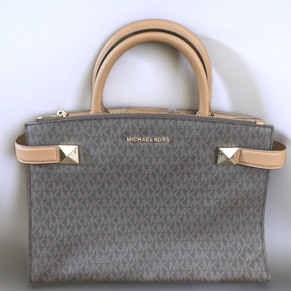 NWOT-Michael Kors Brown & Tan Tote Bag